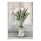 Stupell Industries Farmhouse Distressed White Tulips Wall Plaque Art